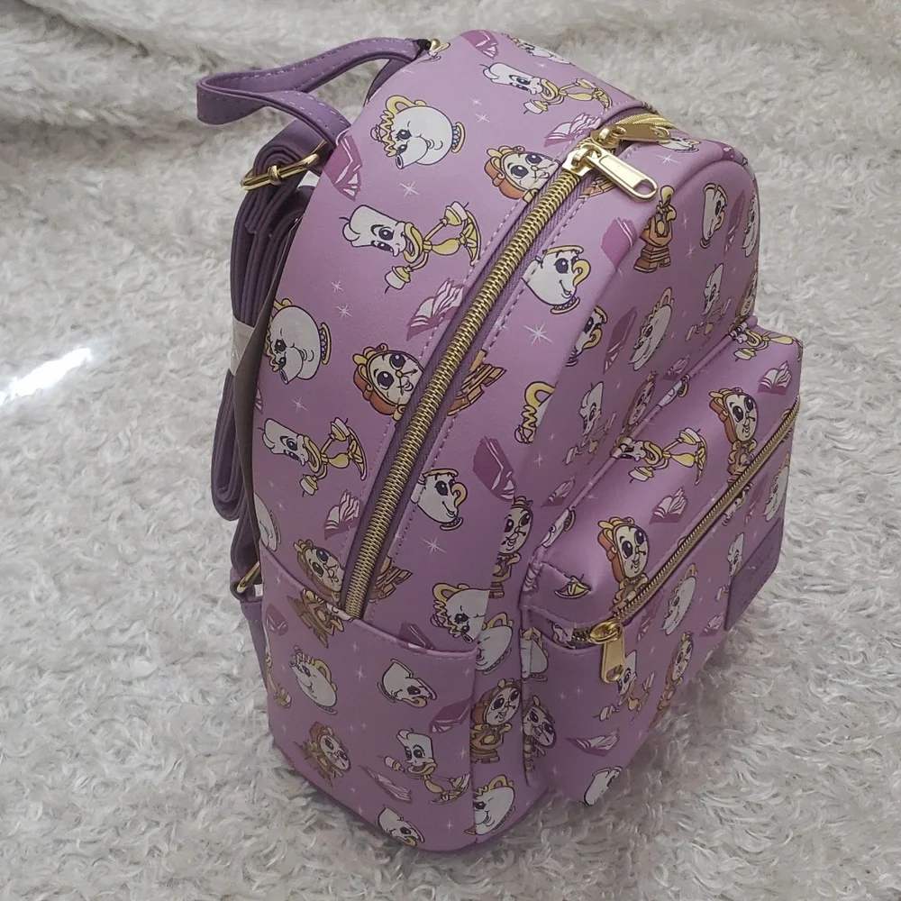 Loungefly Beauty and the Beast  Princess Belle's buddies backpack